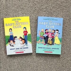 📚Scholastic The Baby-Sitters Club Graphic Novels